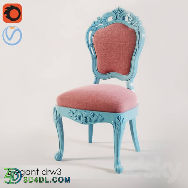 Chair - Elegant drw3