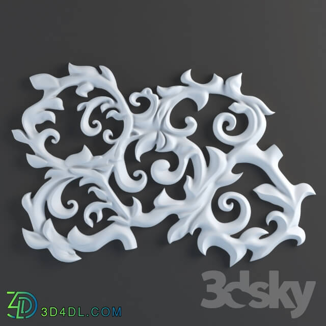 Decorative plaster - molding