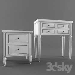 Sideboard _ Chest of drawer - KAVELIO console table and bedside table 