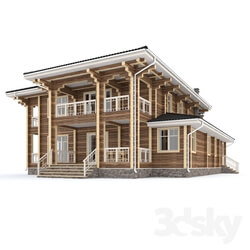 Building - Wooden cabin 