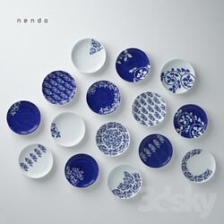 Tableware - Karakusa-play ceramics by Nendo 