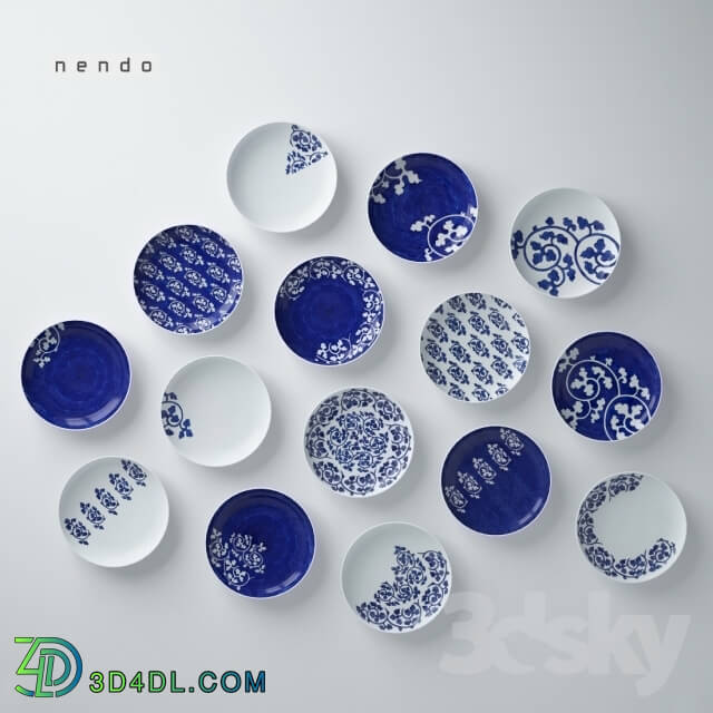 Tableware - Karakusa-play ceramics by Nendo