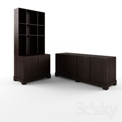 Wardrobe _ Display cabinets - Meridiani_Cabinet_Sidedesk_Douglas 