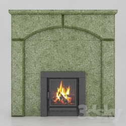 Fireplace - OM portal of bath furnace of jade TM07 