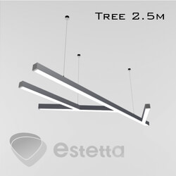 Ceiling light - Tree 2.5m 