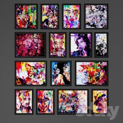 Frame - Collection of paintings by Jill Tovey 