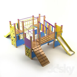 Other architectural elements - Children__39_s play complex 