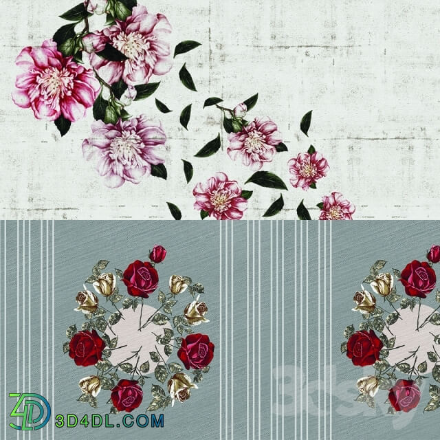 Wall covering - Wall_deco - Contemporary Wallpaper Pack 16