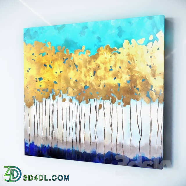 Frame - Abstract painting 800x800