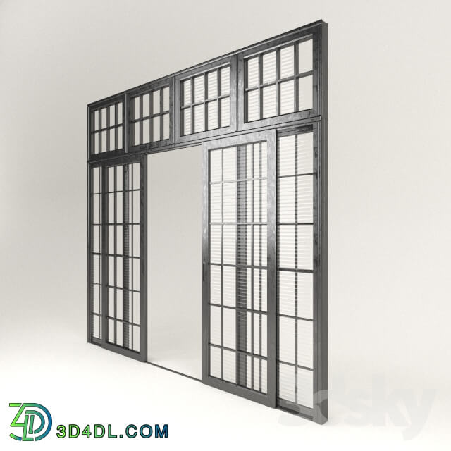 Doors - Industrial iron door