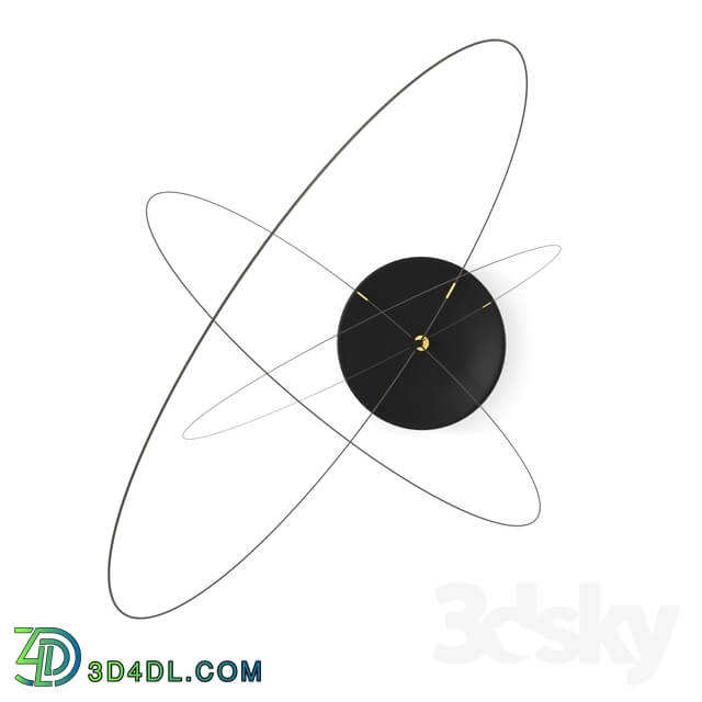 Other decorative objects - Orbital Clock