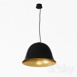 Ceiling light - chandelier Cloche One Black 