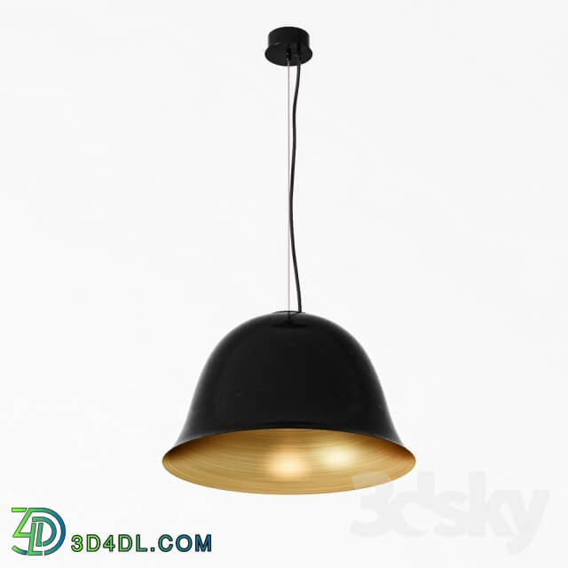 Ceiling light - chandelier Cloche One Black