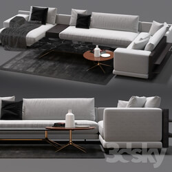 Sofa - Poliform Mondrian Sofa 