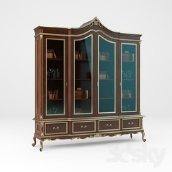 Wardrobe _ Display cabinets - Bookcase Modenese Gastone 12301 