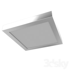 Spot light - 96059 LED ultra-thin overlay panel FUEVA 1_ 22W _LED_ 3000K_ 300x300_ IP44_ chrome 