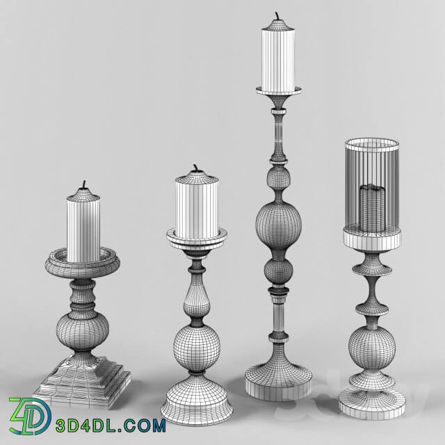 Other decorative objects - Candlesticks