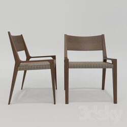 Chair - Seido Walnut Armchair 