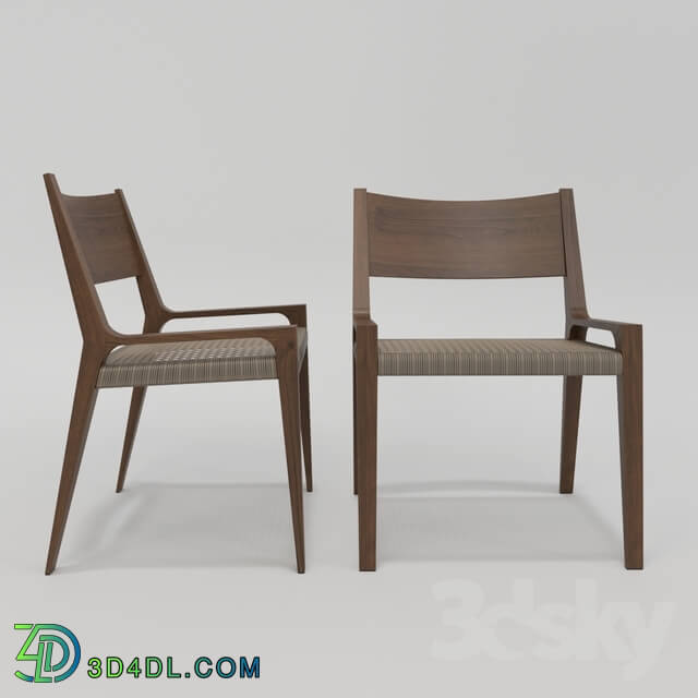 Chair - Seido Walnut Armchair