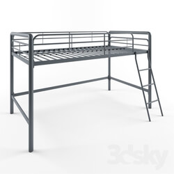 Bed - Myron Junior Twin Low Loft Bed 
