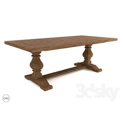 Table - New trestle table 84 __ 1003M-8831 