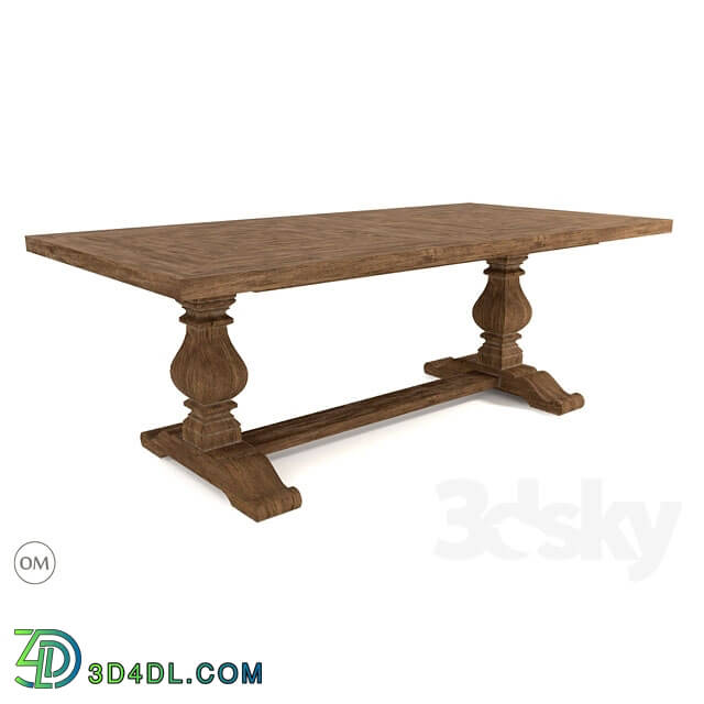 Table - New trestle table 84 __ 1003M-8831