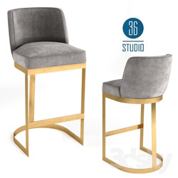 Chair - OM Bar stool model J129 by Studio 36 
