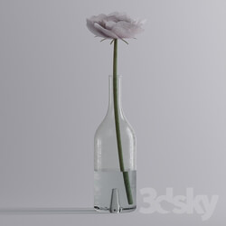 Vase - Vase with a flower 