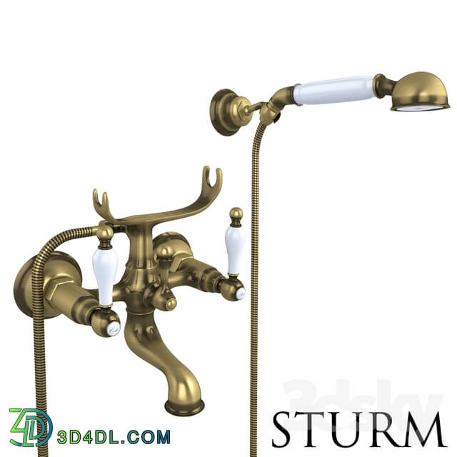 Faucet - STURM Emilia double lever bath mixer