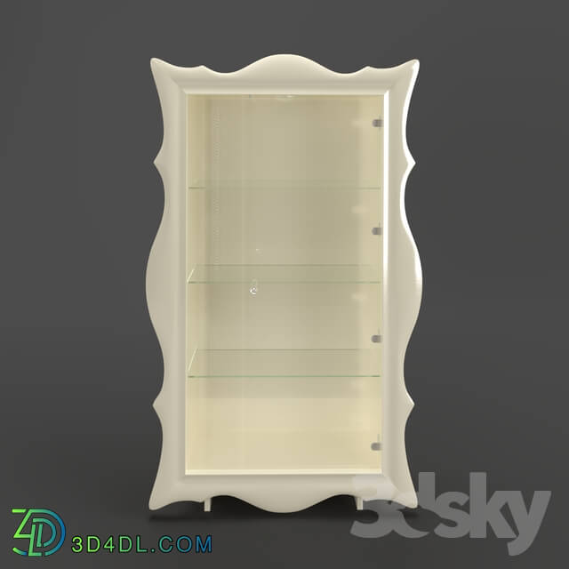 Wardrobe _ Display cabinets - OM Showcase Fratelli Barri ROMA in the finish sparkling pearl varnish_ FB.DC.RM.2