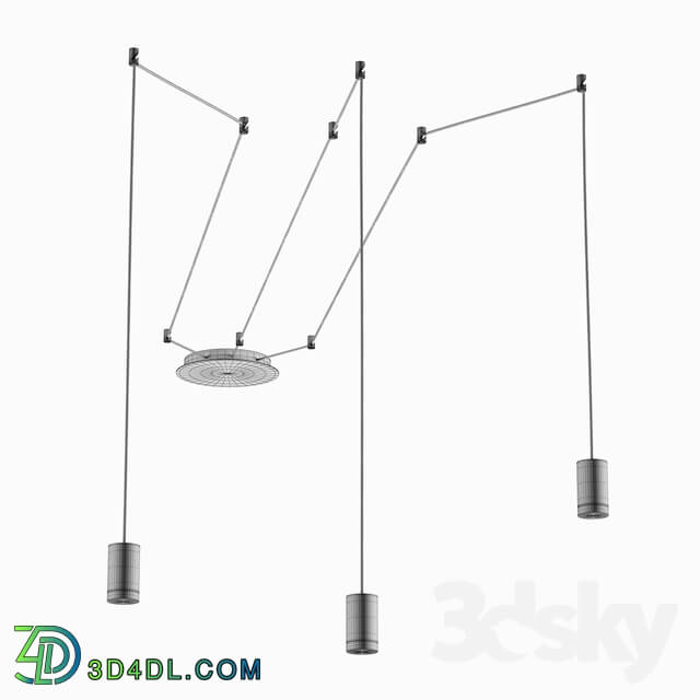 Ceiling light - Surface mounted LED lamp NOVOTECH 357936 WEB