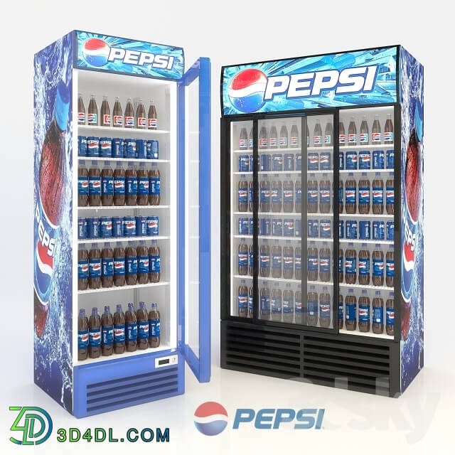 Shop - Refrigerator Pepsi.