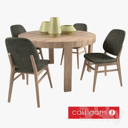 Table _ Chair - Calligaris ATELIER table and chair COLETTE 