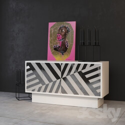 Sideboard _ Chest of drawer - Perezalivke changes console by kravitz collaboration 