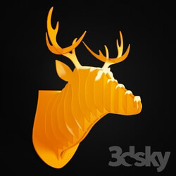 Other decorative objects - Frame Deer 