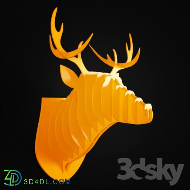 Other decorative objects - Frame Deer