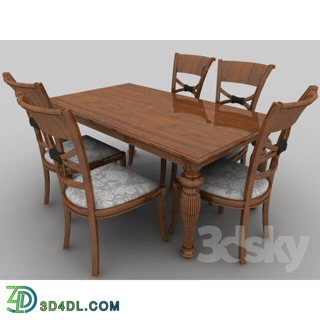 Table _ Chair - Table and Chair-classic