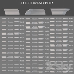 Decorative plaster - Cornices Decomaster 