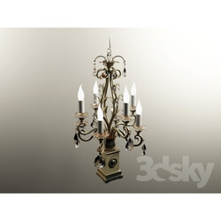 Table lamp - table lamp in candlestick 