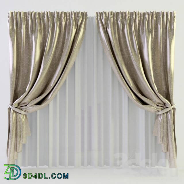 Curtain - Curtain Classical Silk