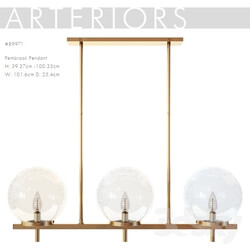 Ceiling light - ARTERIORS _ Pembrook Pendant 