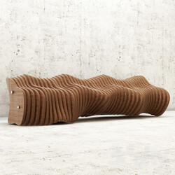 Other architectural elements - Parametric bench 
