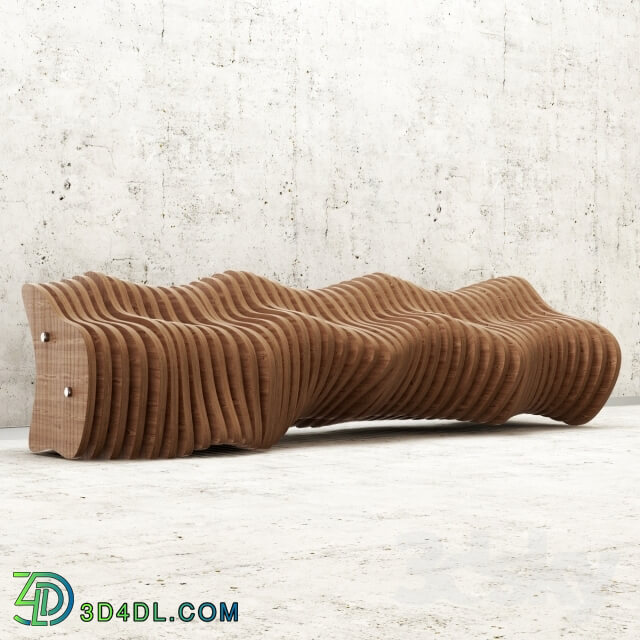 Other architectural elements - Parametric bench