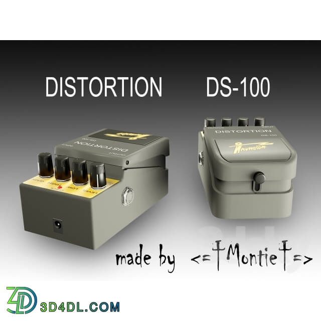 Musical instrument - Processor DISTORTION DS-100 Invasion