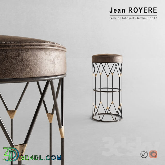 Chair - Chair barnyy_Jean ROYERE_ 1947