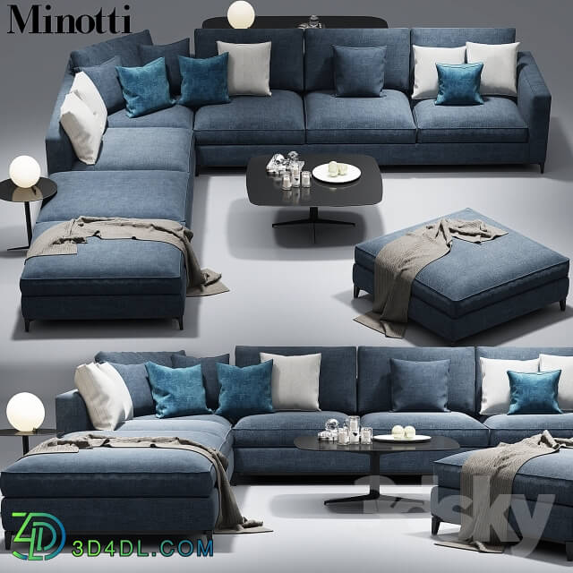 Sofa - Minotti Andersen sofa _CLYFFORD_Modular sofa