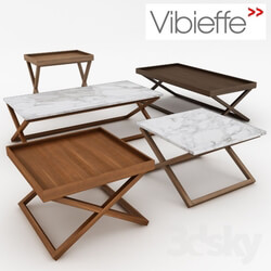 Table - Vibieffe coffee table set 2 