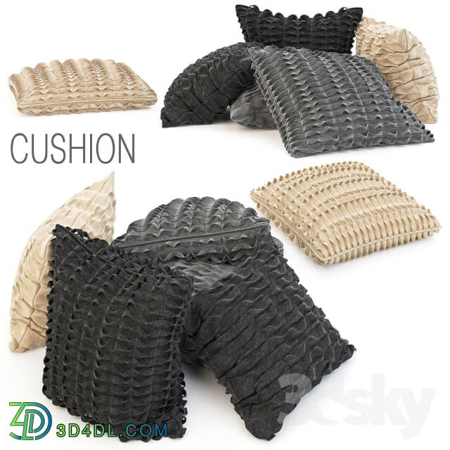 Pillows - Wool cushions set