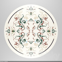 Other decorative objects - waterjet marble medallion 2 