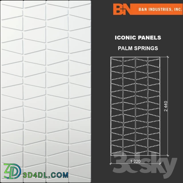 Other decorative objects - ICONIC PANELS _ PALM SPRINGS